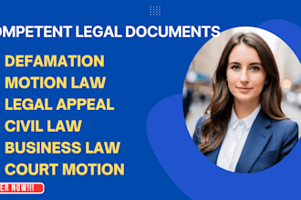 draft family law documents divorce, custody, support, marriage, child law