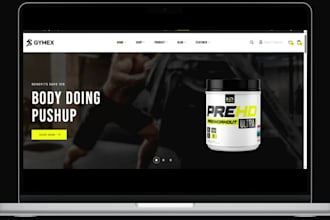 design nootropic shopify store nutraceutical website nootropic peptides store