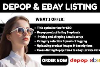 list depop products cross listing ebay listing or depod ebay products uploading