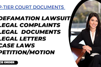 do legal documents for child custody, divorce, wills, and family law disputes