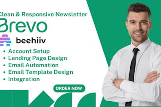 do brevo mailerlite newsletter template brevo  landing page