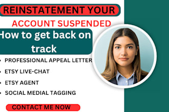 do etsy reinstatement for etsy store suspended etsy reopen