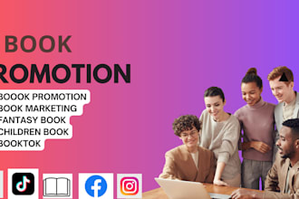 do promotion for your children book on my tiktok influencer account, booktok