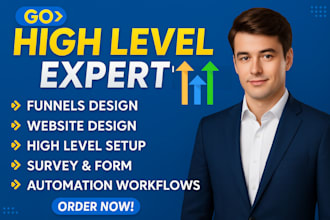 build go highlevel sales funnel, go high level website design ghl landing page