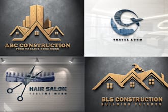 make a modern minimalist logo that fits your brand