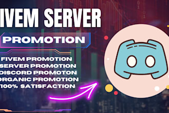 superfast fivem server promotion and discord server growth expert