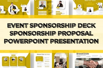brand sponsorship deck event sponsorship deck sponsorship proposal powerpoint