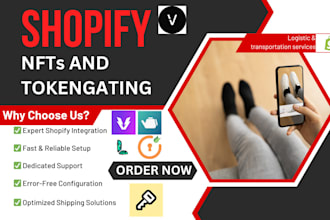 setup shopify nftand tokengating polygon mintify minty verisart nftgate nfteapot