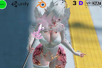 do vrchat avatar, vrc character, vrc avatar, vrchat, femboy, furry, anime, nsfw