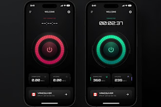 develop fast cross platform VPN app with monetization admin panel and in app ads