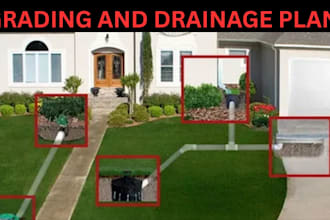 create grading, erosion control, and drainage plans in autocad