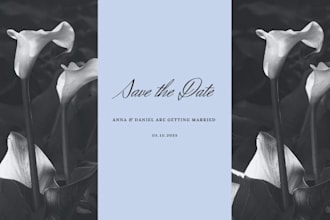 design wedding stationery and logo design for you