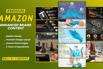 design amazon a plus content for product images