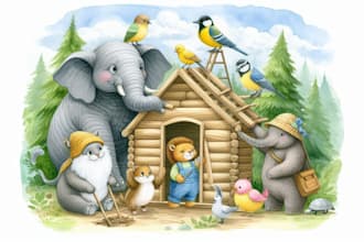 format children book kids stories illustrations picture book
