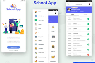 build school management app, school management website, like classe365, eskooly
