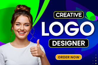 do professional minimalist business logo design, modern or custom design