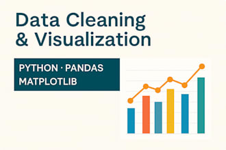 clean and visualize your data using python and pandas