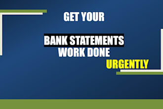 convert PDF bank statement to excel, CSV or google sheet