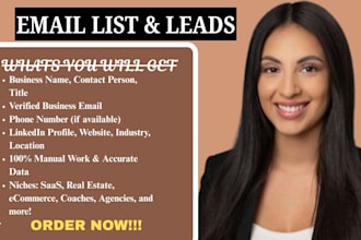 do email list generation b2b leads building sales leads business email list