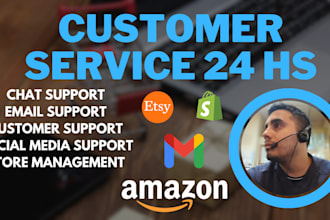 take care of customer service for your online store 24h
