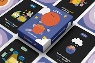 design card game board game flash card education card box mockup rulebook design