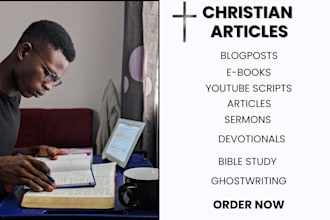 write your christian blog