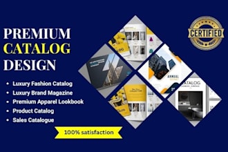 design product catalog, sale catalogue, look book for luxury fashion apparel