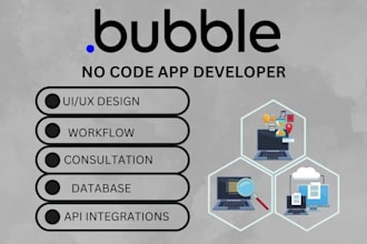 be flutterflow developer bubble io saas mvp adalo expert flutterflow marketplace