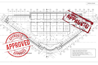 do UK USA architectural design permit drawing 2d 3d building plan 2d floor plan