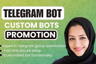 set up your telegram group and automate it with custom bots