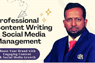 create engaging content and manage your social media for maximum impact