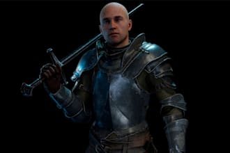 create 3d character model tabletop miniature action figure for 3d printing