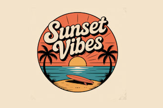 do travel agency hotel resort beach tour adventure  logo