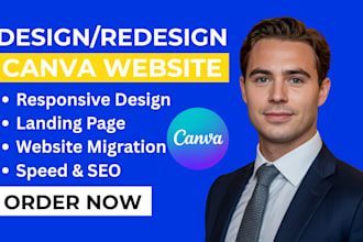 design canva website redesign wix website business website canva wix redesign