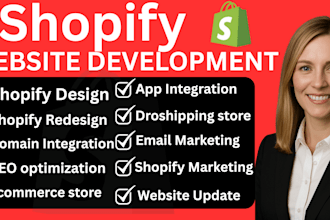 design shopify website update, redesign SEO optimization increase shopify speed