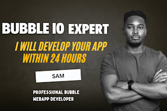 bubble io developer bubbleio saas developer bubble mvp bubble io app marketplace