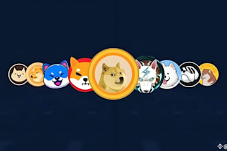 design modern crypto nft and meme coin websites landing pages UI UX