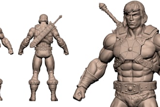 create articulated figure, military figure, 3d model, warhammer 40k, 3d toys