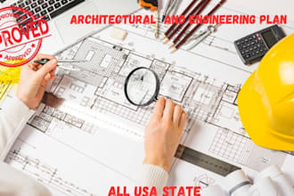 draw and stamp architectural,construction plan,city permit mep floor