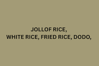 professionally teach you how to prepare delicious jollof rice and dodo