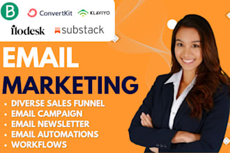 responsive convertkit email template, automation, landing page, signup