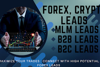 generate targeted forex, crypto, binance, and linkedin leads