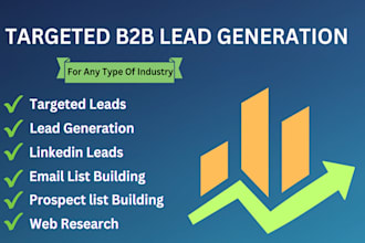 do  b2b lead generation, email address by using linkedin