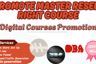 promote master resell right course salesfunnel email marketing campaign