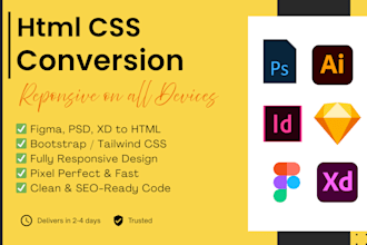 convert figma to HTML, figma to wordpress, figma to frontend