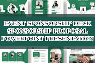 brand award sponsorship deck event sponsorship expo shows sponsorship proposal