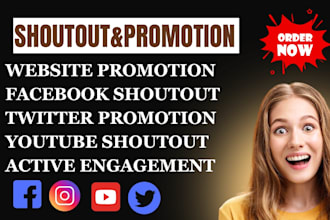 shoutout website to 50m followers on tiktok, ig, twitter and youtube telegram