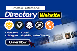 create directory website, geodirectory, mylisting, ,listingpro, hivepress, voxel