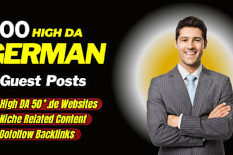 build  german  guest post dofollow white hat SEO baclinks