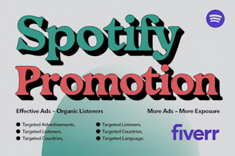 do spotify music promotion and spotify album promotion